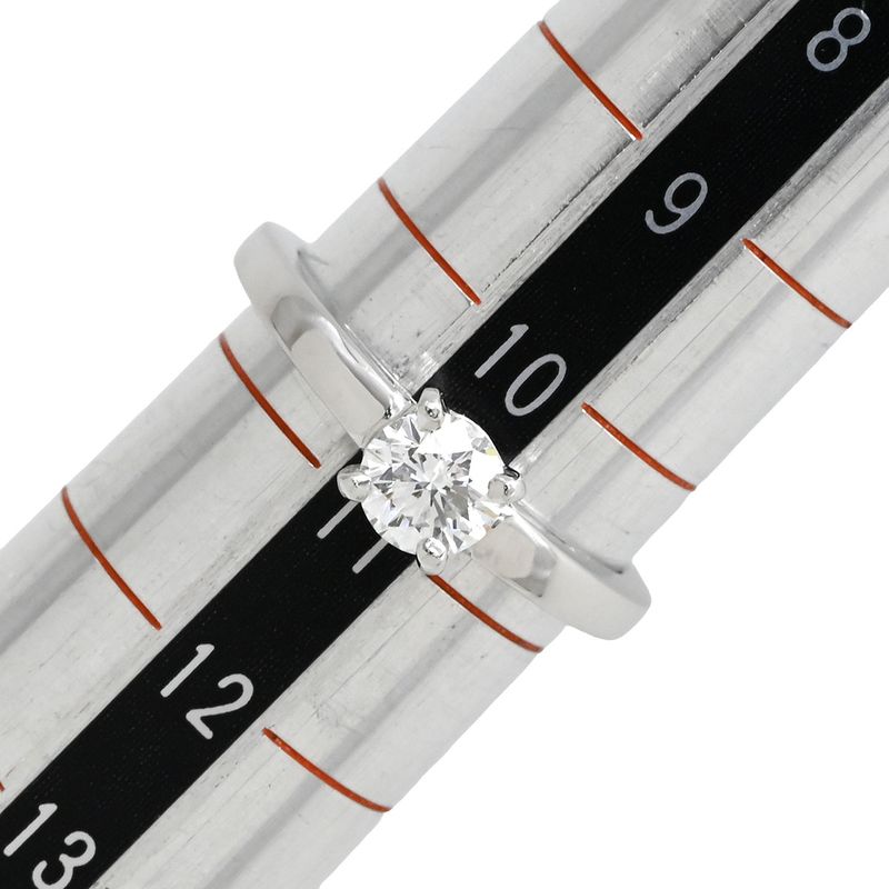 Bvlgari Bvlgari Ring Griffe Solitaire Diamond Ring Pt950 Diamond Platinum