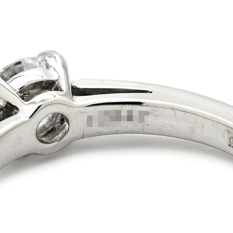 Bvlgari Bvlgari Ring Griffe Solitaire Diamond Ring Pt950 Diamond Platinum