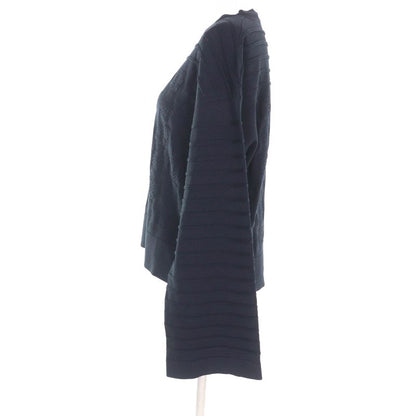 Hermes 23SS 3e2614d3 Silk-blend Chaine D'ancre Crewneck Long Sleeve Knit Black