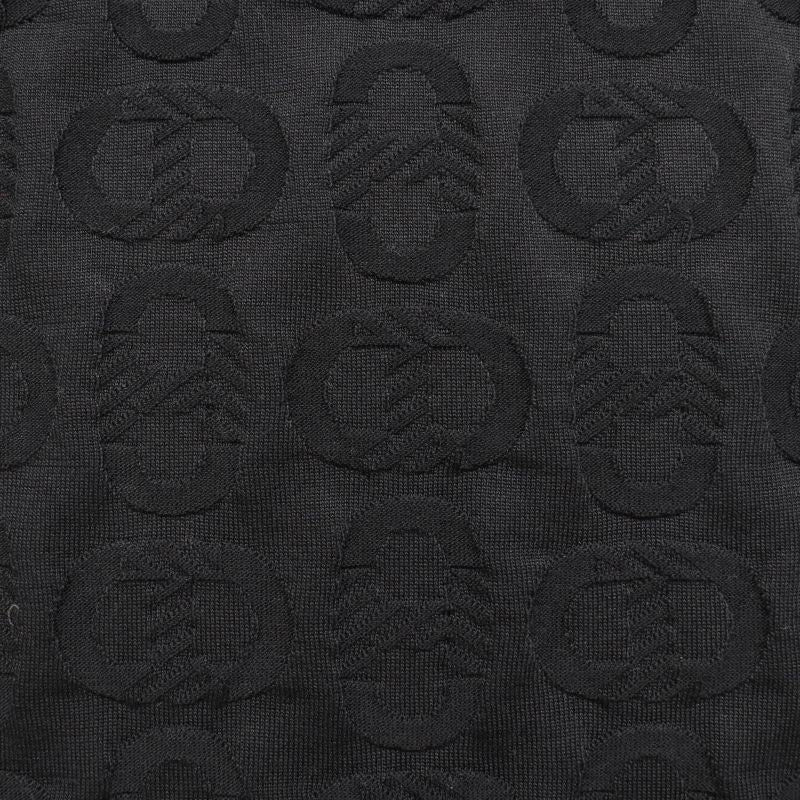 Hermes 23SS 3e2614d3 Silk-blend Chaine D'ancre Crewneck Long Sleeve Knit Black