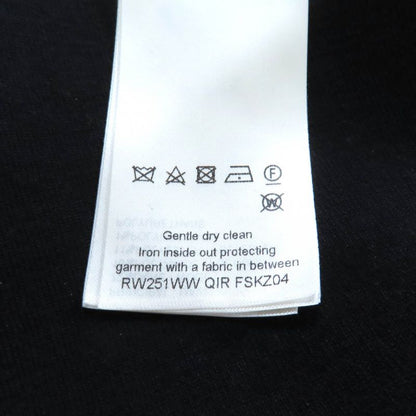 Louis Vuitton 25SS A-line Knit Long Skirt Black S With Hanger Garment Made In