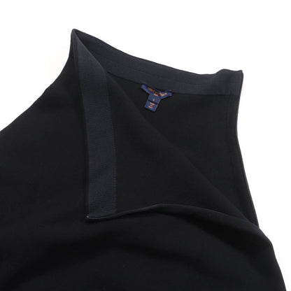 Louis Vuitton 25SS A-line Knit Long Skirt Black S With Hanger Garment Made In