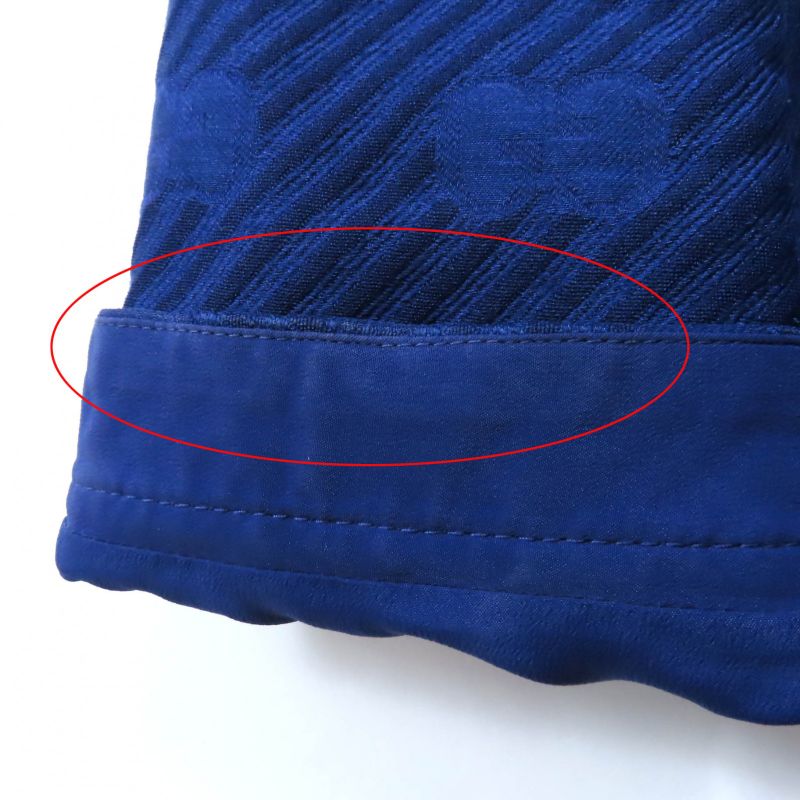 Gucci 610872 Silk Blend GG Pattern With Anchor Buttons Back Design Short