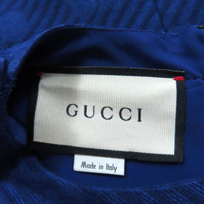 Gucci 610872 Silk Blend GG Pattern With Anchor Buttons Back Design Short