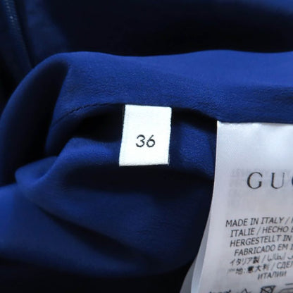 Gucci 610872 Silk Blend GG Pattern With Anchor Buttons Back Design Short