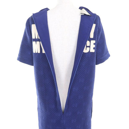 Gucci 610872 Silk Blend GG Pattern With Anchor Buttons Back Design Short