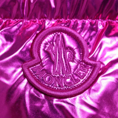 Moncler 2023 Blavet Zip Up Down Vest With Decalogo Patch Pink 0 Made In