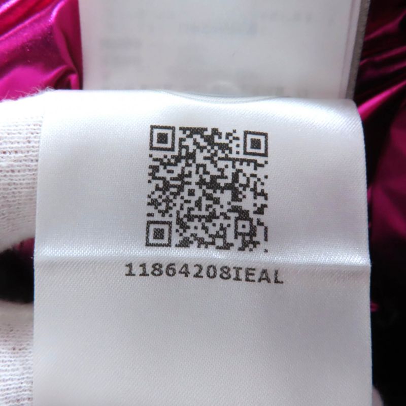 Moncler 2023 Blavet Zip Up Down Vest With Decalogo Patch Pink 0 Made In