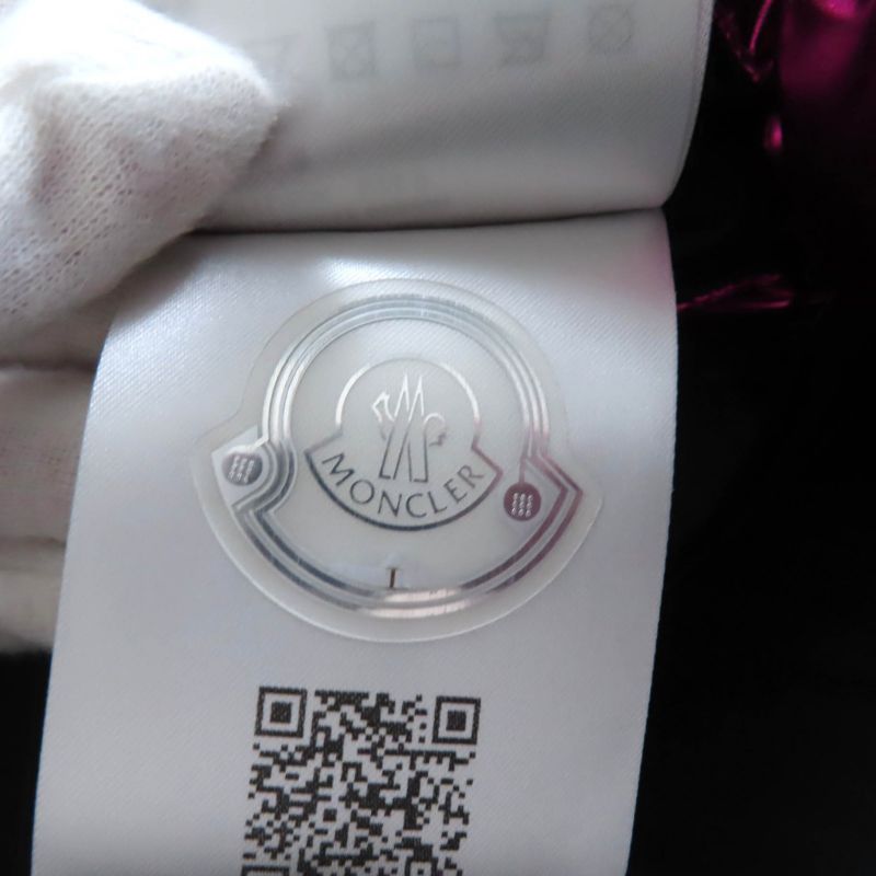 Moncler 2023 Blavet Zip Up Down Vest With Decalogo Patch Pink 0 Made In