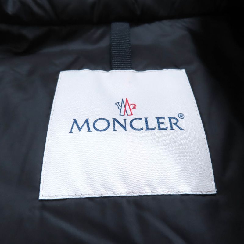 Moncler 2023 Blavet Zip Up Down Vest With Decalogo Patch Pink 0 Made In