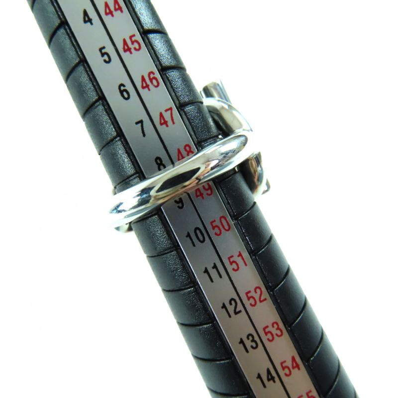 Hermes 2023 Croisette Ring Ag925 Accessory Ring Silver 49 Size Equivalent To