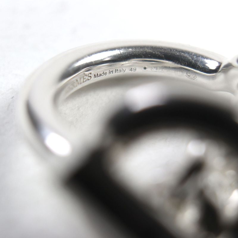 Hermes 2023 Croisette Ring Ag925 Accessory Ring Silver 49 Size Equivalent To