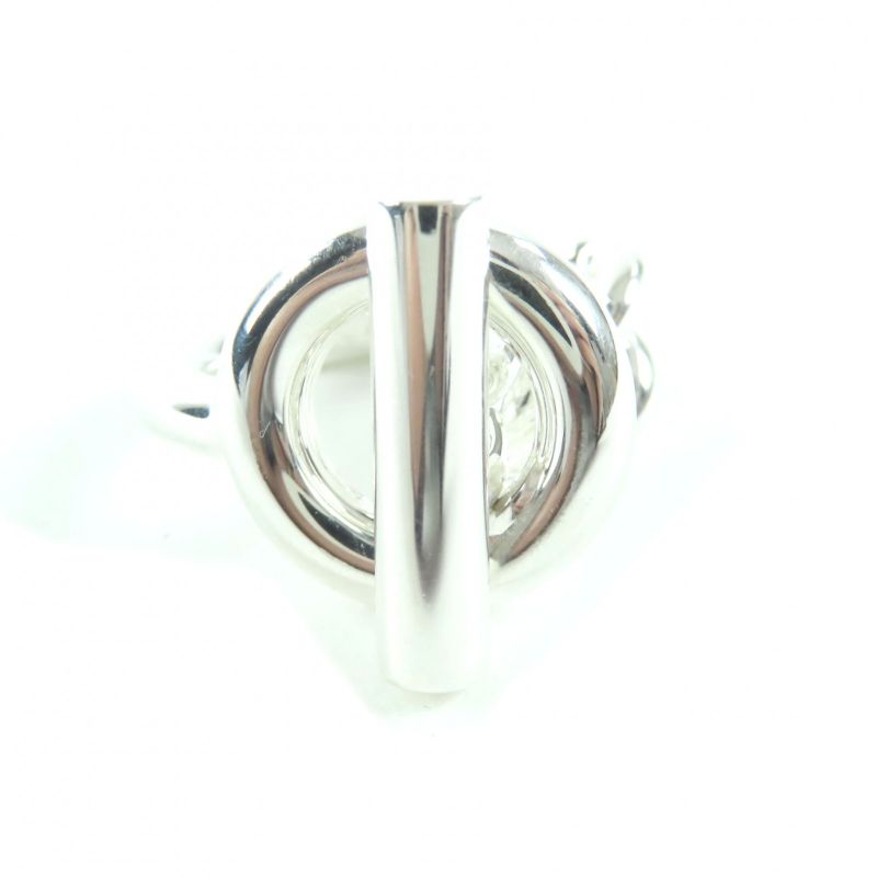 Hermes 2023 Croisette Ring Ag925 Accessory Ring Silver 49 Size Equivalent To
