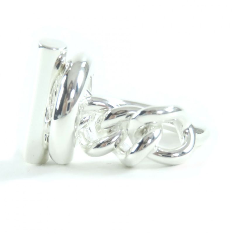 Hermes 2023 Croisette Ring Ag925 Accessory Ring Silver 49 Size Equivalent To