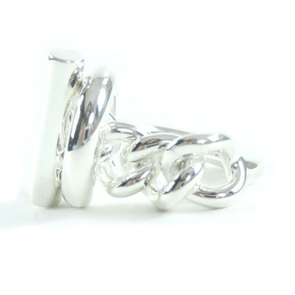Hermes 2023 Croisette Ring Ag925 Accessory Ring Silver 49 Size Equivalent To