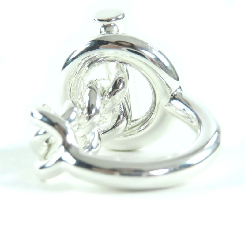 Hermes 2023 Croisette Ring Ag925 Accessory Ring Silver 49 Size Equivalent To