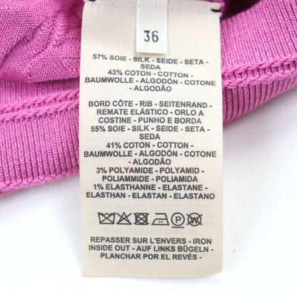 Hermes 2023 3e2706d3 Silk Cotton Chaine D'ancre V-neck Long Sleeve Cardigan