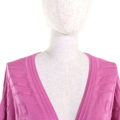 Hermes 2023 3e2706d3 Silk Cotton Chaine D'ancre V-neck Long Sleeve Cardigan