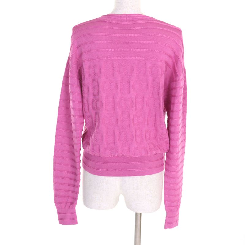 Hermes 2023 3e2706d3 Silk Cotton Chaine D'ancre V-neck Long Sleeve Cardigan