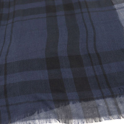 DIOR Homme DIOR Homme 133iae070856 Cashmere Silk Logo Embroidery Checked Scarf