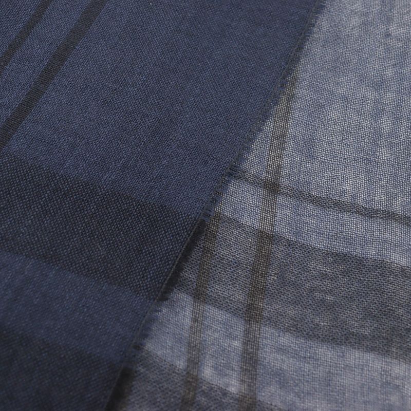 DIOR Homme DIOR Homme 133iae070856 Cashmere Silk Logo Embroidery Checked Scarf