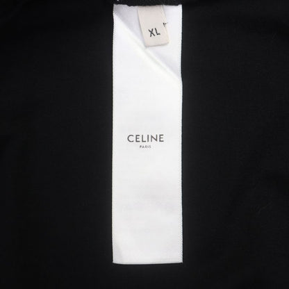Celine 23SS 2x87e671q 16 Skater Cotton Jersey Tee 100% Cotton Layered Design
