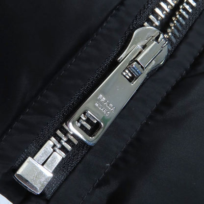 Prada 2020 29y510 Collar Lamb Fur With Triangle Logo Plate Short Length Down