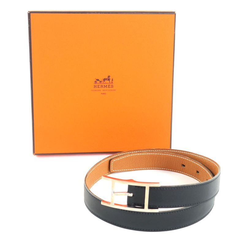 Hermes Vintage Silver Hardware Margiela Period H Design Buckle