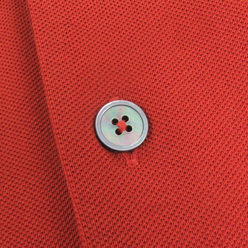 Hermes 20SS 100% Cotton H Logo Embroidery Short Sleeve Short Sleeve Polo Shirt