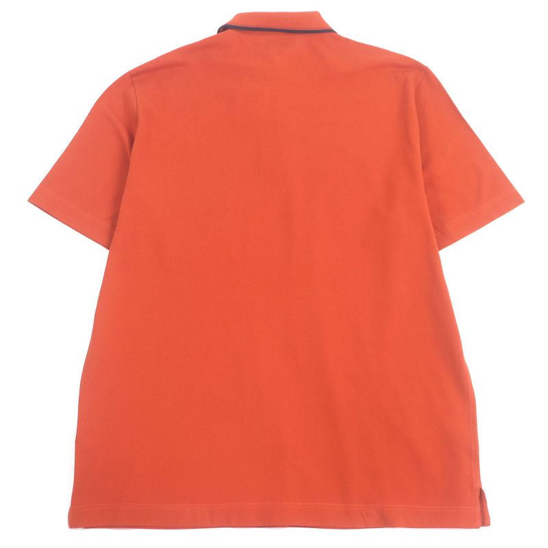 Hermes 20SS 100% Cotton H Logo Embroidery Short Sleeve Short Sleeve Polo Shirt