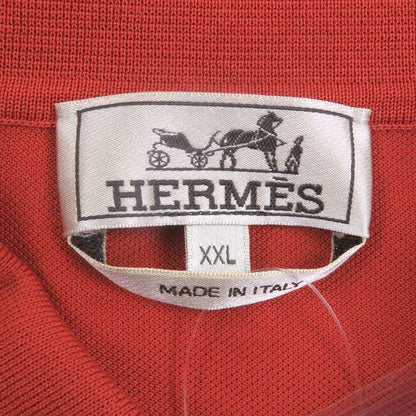 Hermes 20SS 100% Cotton H Logo Embroidery Short Sleeve Short Sleeve Polo Shirt