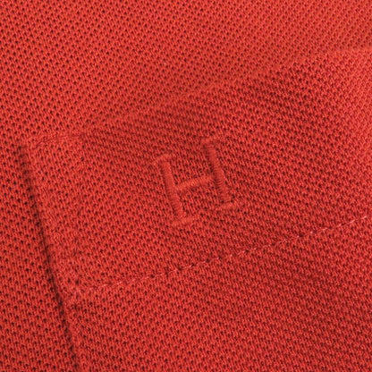 Hermes 20SS 100% Cotton H Logo Embroidery Short Sleeve Short Sleeve Polo Shirt