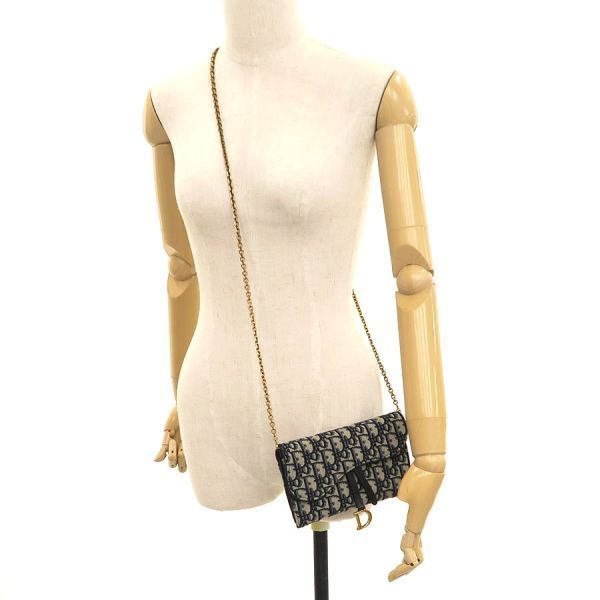Christian Dior Saddle Chain Pouch Small S5614ctzq_m928 [grade A