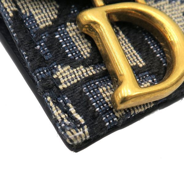 Christian Dior Saddle Cosmos Zip Card Holder S5692ctzq_m928 [grade A