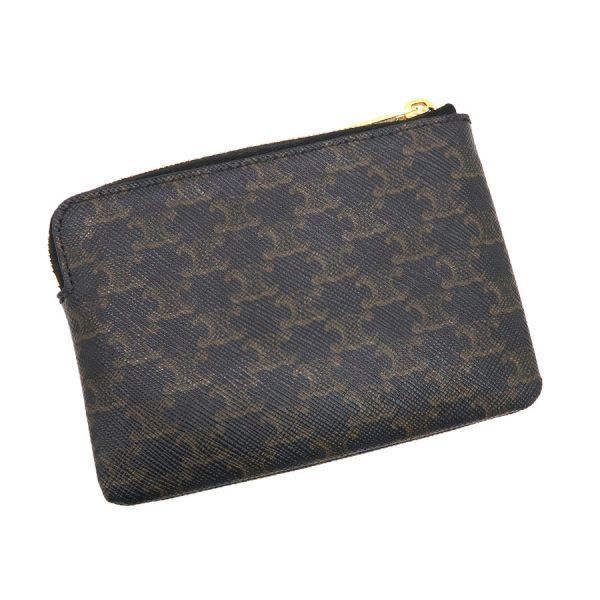 Celine Coin Purse / Celine Printed Triomphe Canvas 10c662ca238no [A Rank