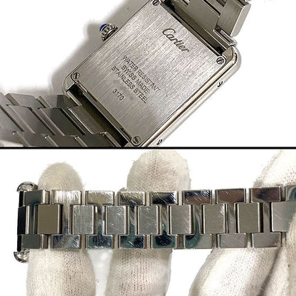 Cartier Tank Solo SM W5200013 Silver Dial