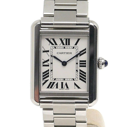 Cartier Tank Solo SM W5200013 Silver Dial
