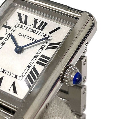 Cartier Tank Solo SM W5200013 Silver Dial