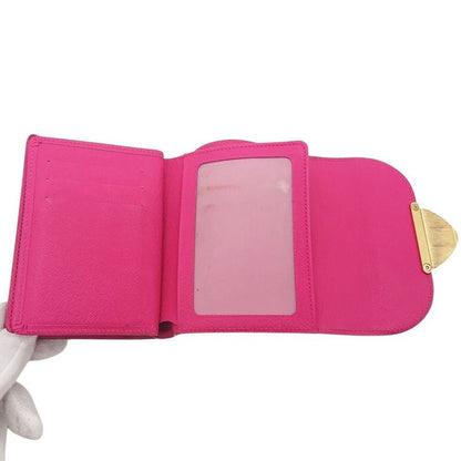 Louis Vuitton Multicolor Portefeuille Joy Foldable Wallet Black/pink