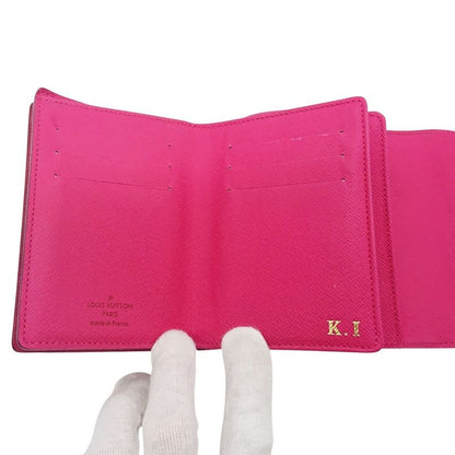 Louis Vuitton Multicolor Portefeuille Joy Foldable Wallet Black/pink