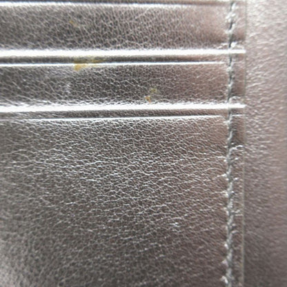 Fendi Compact Wallet 8m0468 Leather Silver Bifold Wallet Purse 0162 Fendi