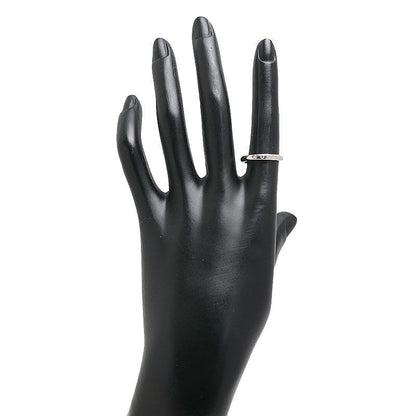 Tiffany & Co Stacking Band Ring Approx 11.5 Size Pt950 3 Diamonds