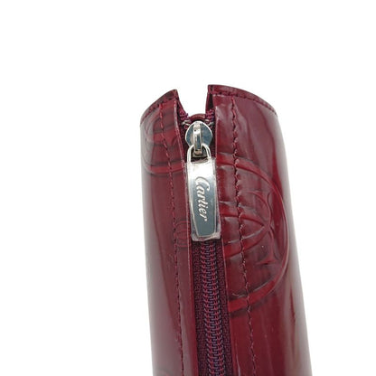 [unused] Cartier Happy Birthday Pouch Pencil Case With Box/card For Gift