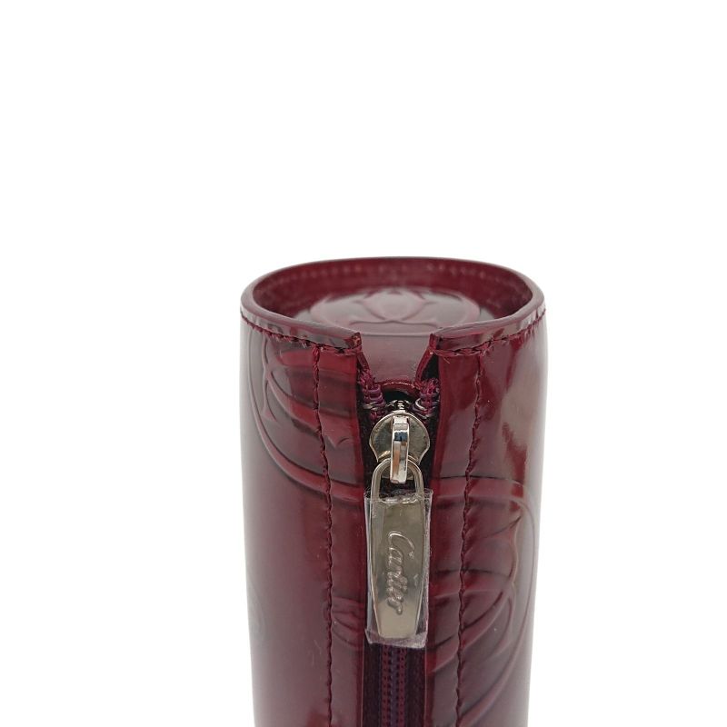 [unused] Cartier Happy Birthday Pouch Pencil Case With Box/card For Gift