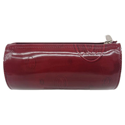 [unused] Cartier Happy Birthday Pouch Pencil Case With Box/card For Gift