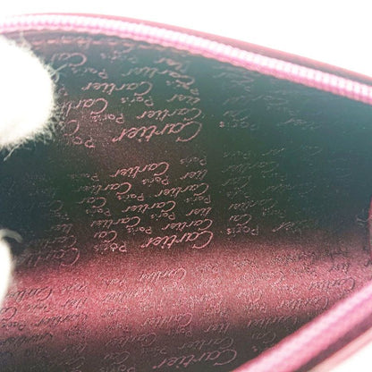 [unused] Cartier Happy Birthday Pouch Pencil Case With Box/card For Gift