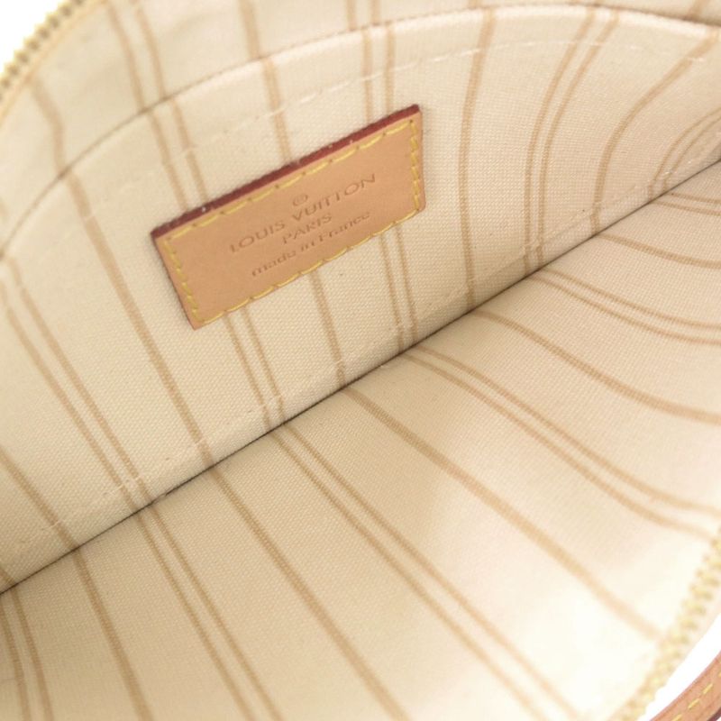 Louis Vuitton Neverfull Pouch For PM Damier Azure White Pouch LV 1304 Louis