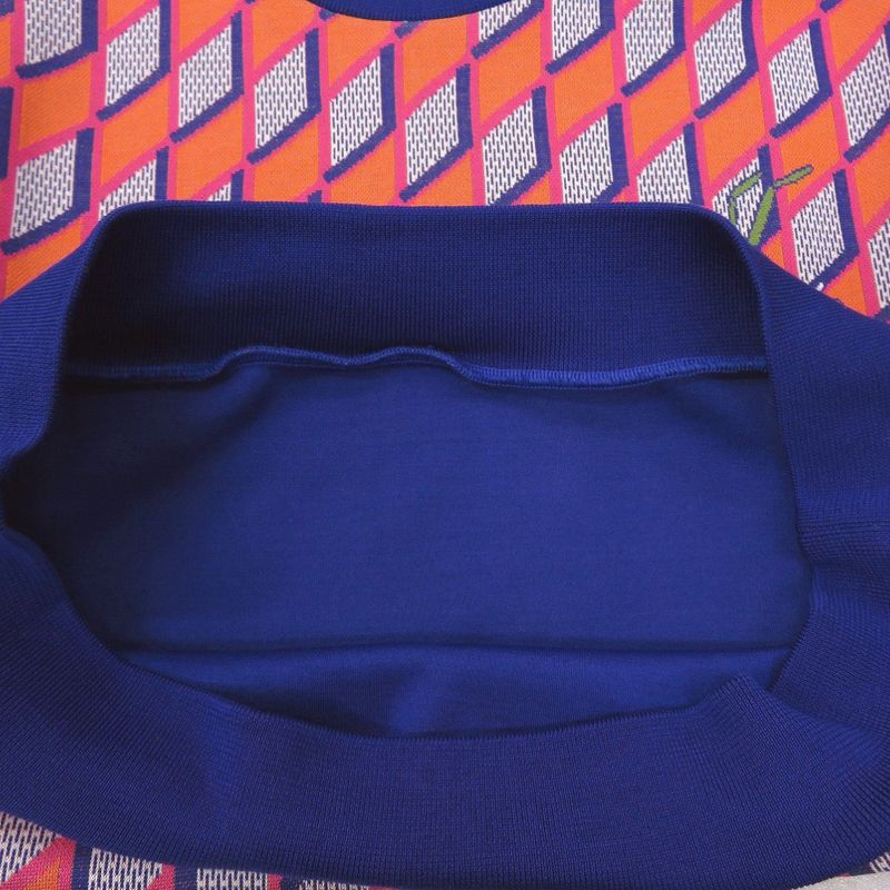 Louis Vuitton Diamond Damier Sweatshirt Rm222 Total Logo Cotton Orange LV 0522