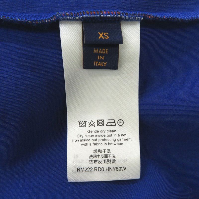 Louis Vuitton Diamond Damier Sweatshirt Rm222 Total Logo Cotton Orange LV 0522