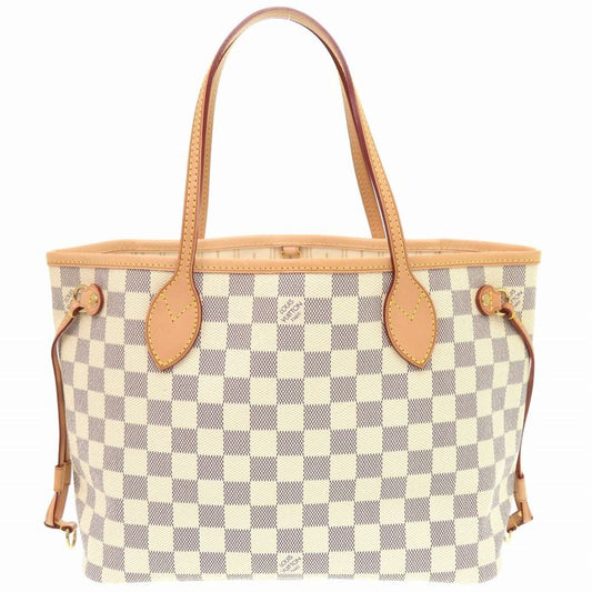 Louis Vuitton Neverfull PM Damier Azure N51110 Tote Bag LV 0321 Louis Vuitton